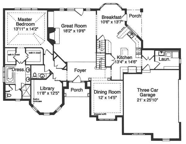 Main Floor Plan: 23-316