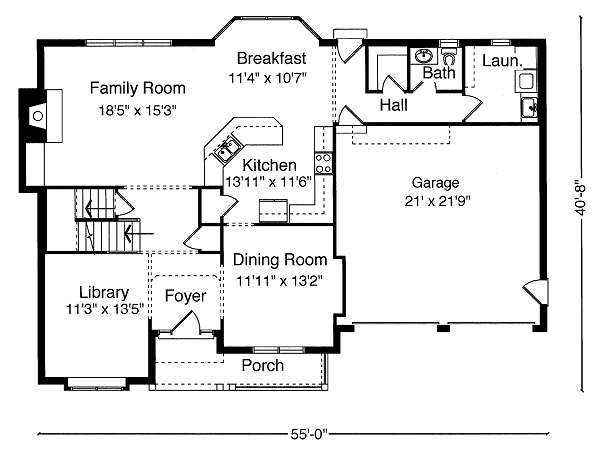 Main Floor Plan: 23-318