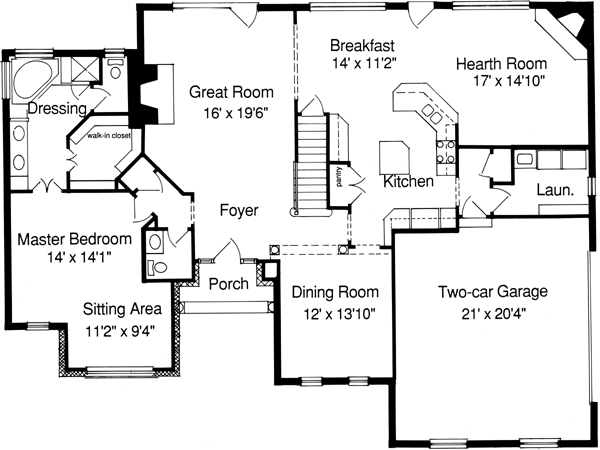 Main Floor Plan: 23-320