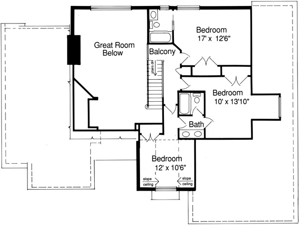 Upper/Second Floor Plan: 23-320