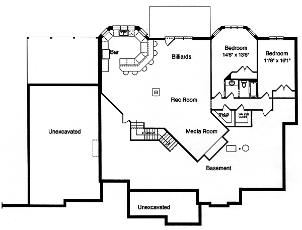 Lower Floor Plan: 23-391