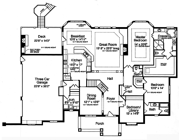 Main Floor Plan: 23-391