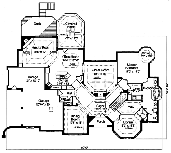 Main Floor Plan: 23-393