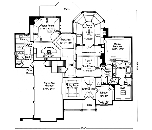 Main Floor Plan: 23-405