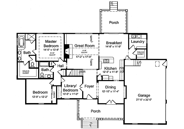 Main Floor Plan: 23-406
