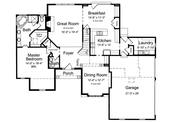 Main Floor Plan: 23-409