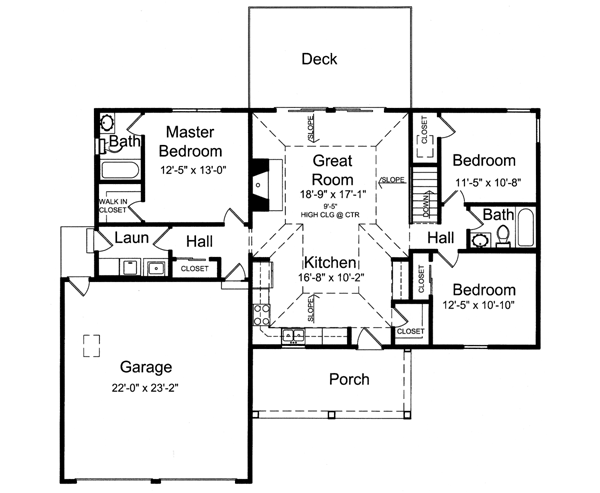 Main Floor Plan: 23-412