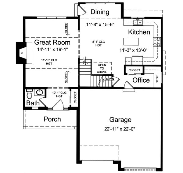Main Floor Plan: 23-415