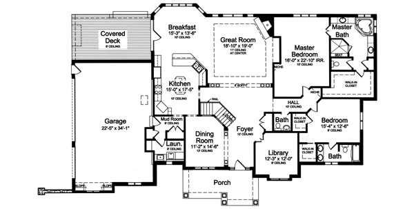 Main Floor Plan: 23-416