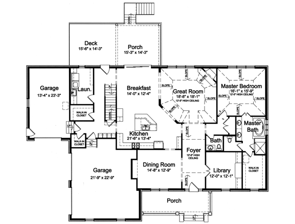 Main Floor Plan: 23-424
