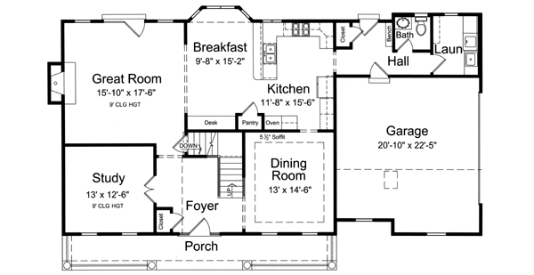 Main Floor Plan: 23-431
