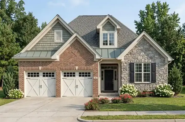 Cottage house plans 23-432 - front exterior, 1,842 sq ft, 4 bed, 2 bath house plans | Monster House Plans