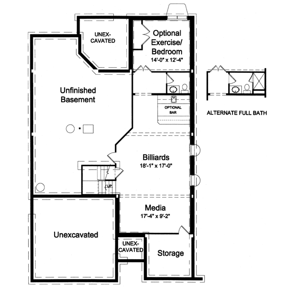 Lower Floor Plan: 23-432