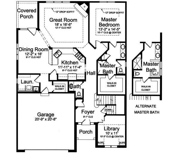Main Floor Plan: 23-434