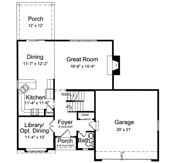 Main Floor Plan: 23-435