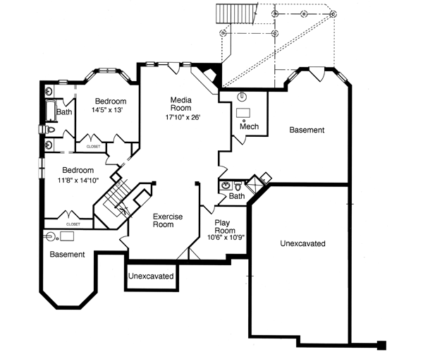 Lower Floor Plan: 23-436