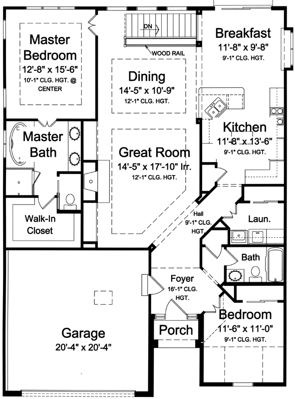 Main Floor Plan: 23-446