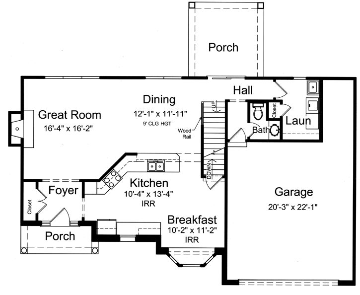 Main Floor Plan: 23-449