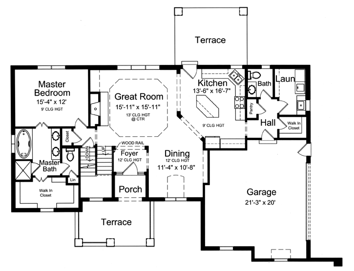 Main Floor Plan: 23-450