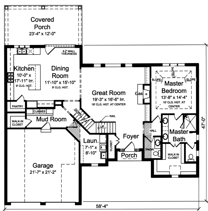 Main Floor Plan: 23-452