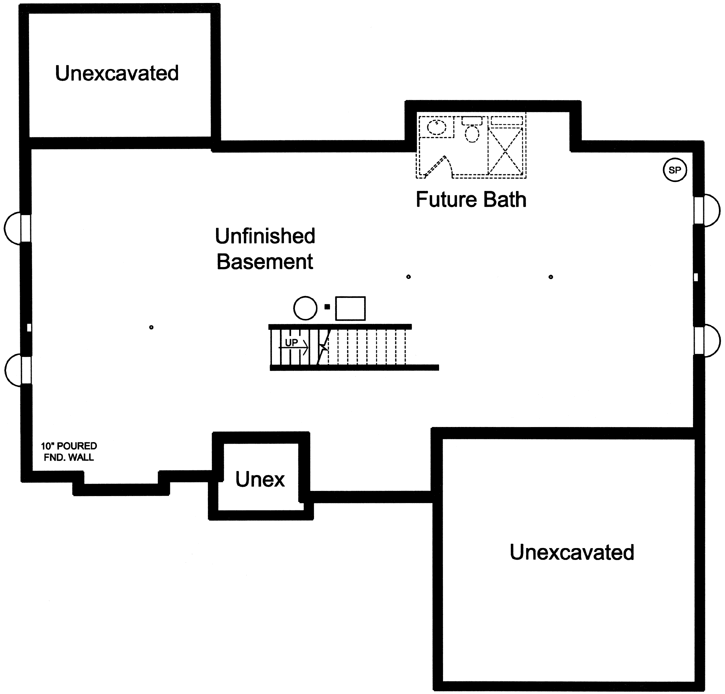 Lower Floor Plan: 23-455