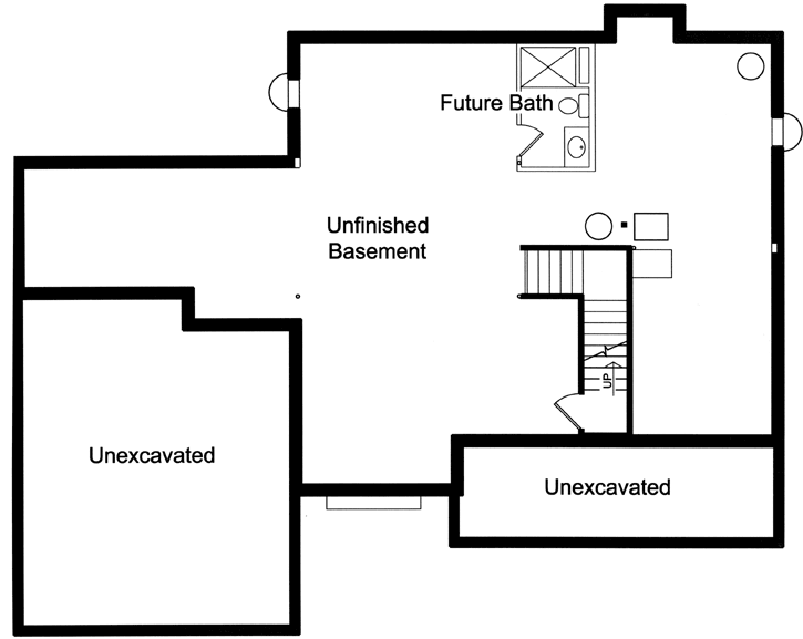 Lower Floor Plan: 23-460