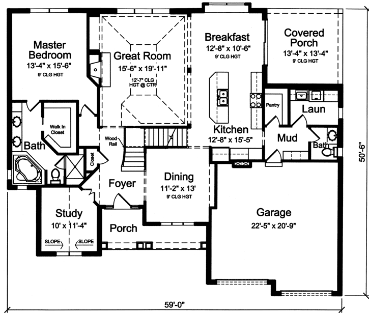 Main Floor Plan: 23-461