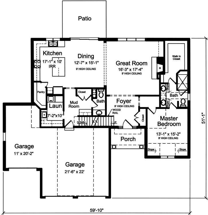 Main Floor Plan: 23-462
