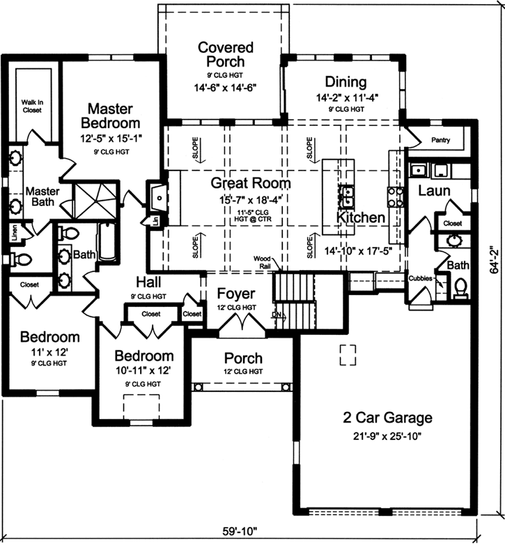 Main Floor Plan: 23-463