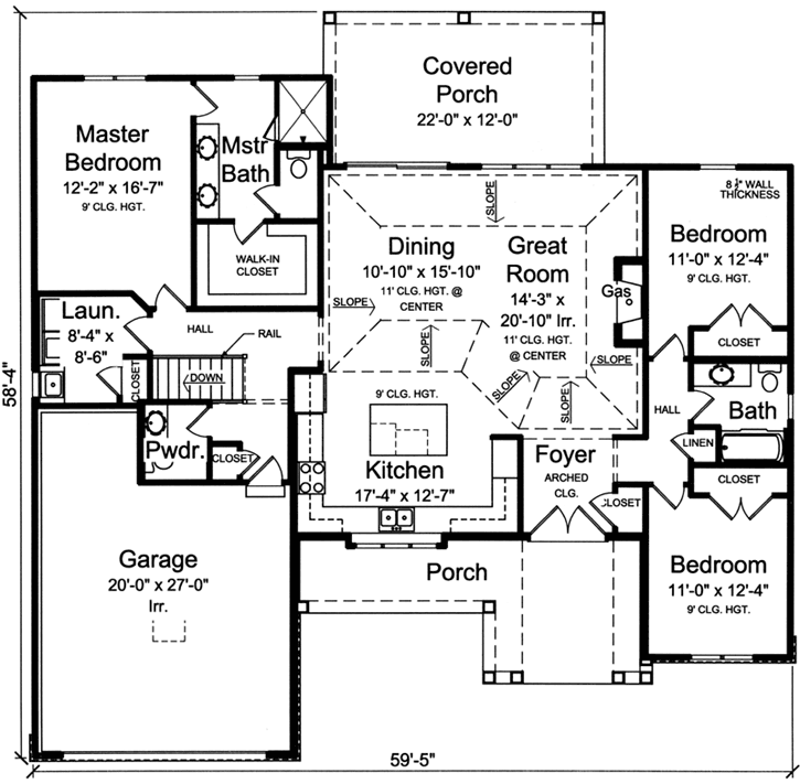 Main Floor Plan: 23-464