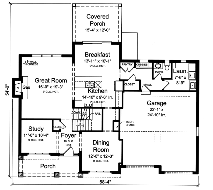 Main Floor Plan: 23-465