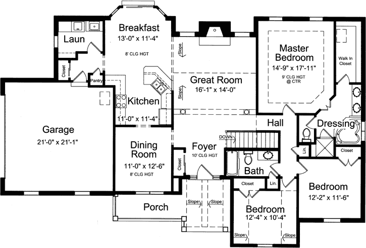 Main Floor Plan: 23-469