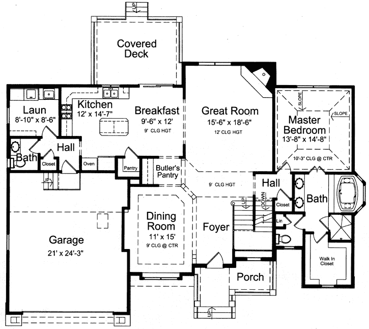 Main Floor Plan: 23-470