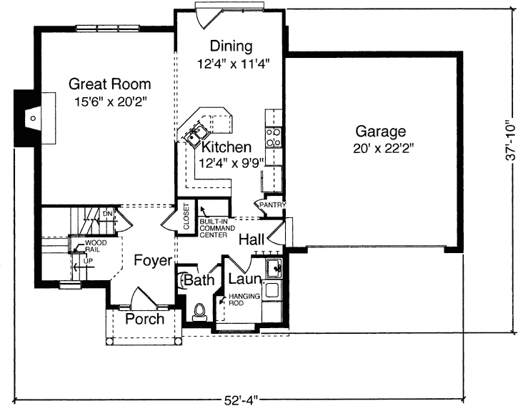 Main Floor Plan: 23-475