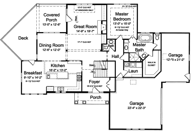 Main Floor Plan: 23-476