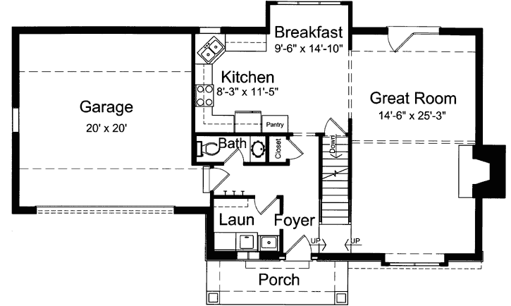 Main Floor Plan: 23-479