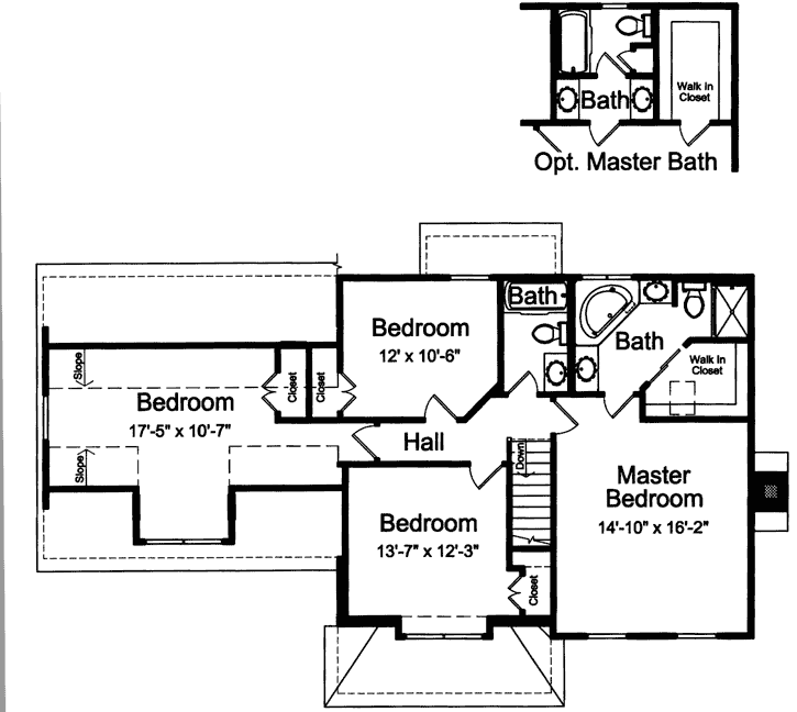 Upper/Second Floor Plan: 23-479