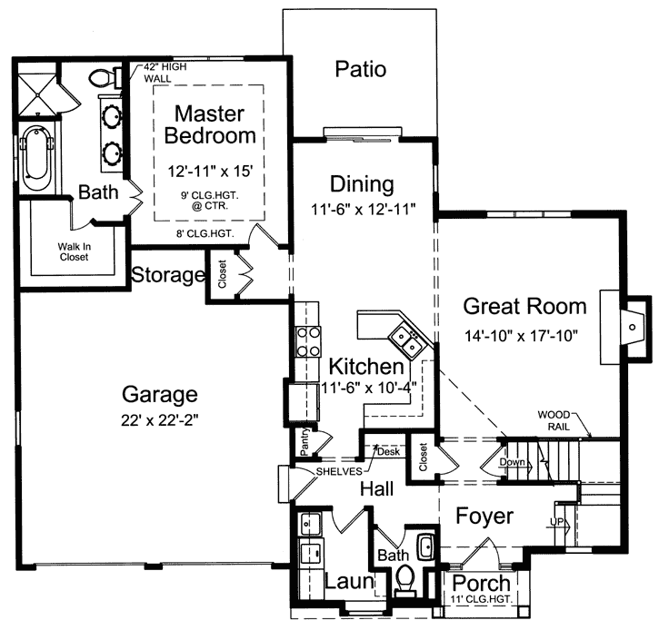 Main Floor Plan: 23-481