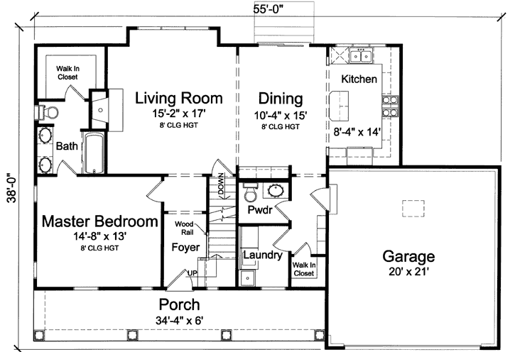 Main Floor Plan: 23-483