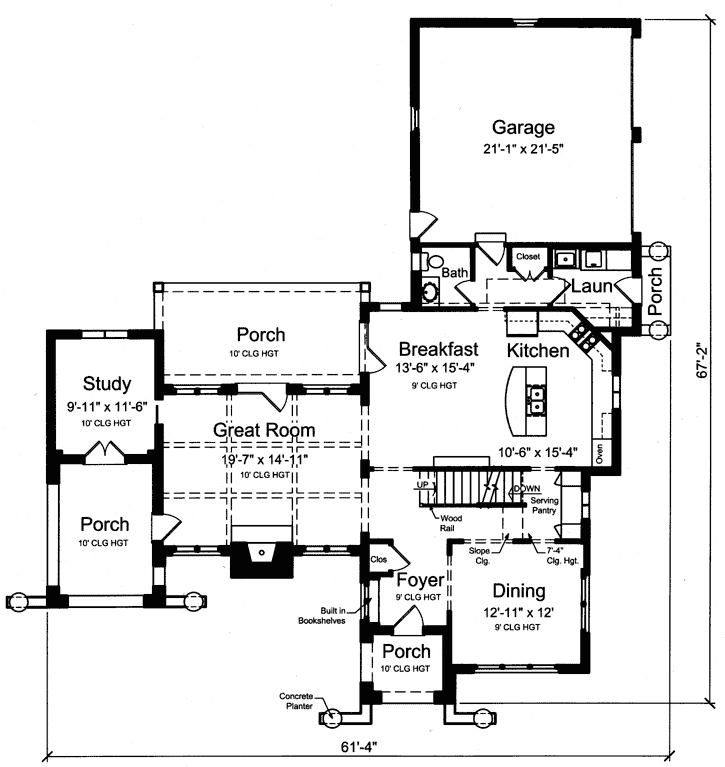 Main Floor Plan: 23-485