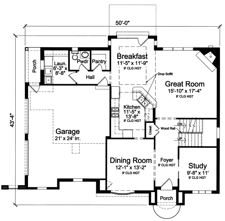 Main Floor Plan: 23-486