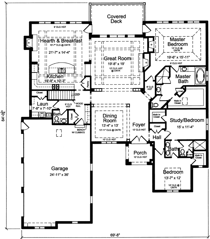 Main Floor Plan: 23-491