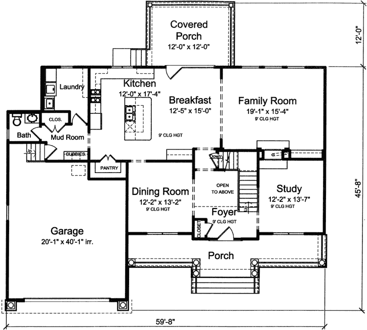 Main Floor Plan: 23-492