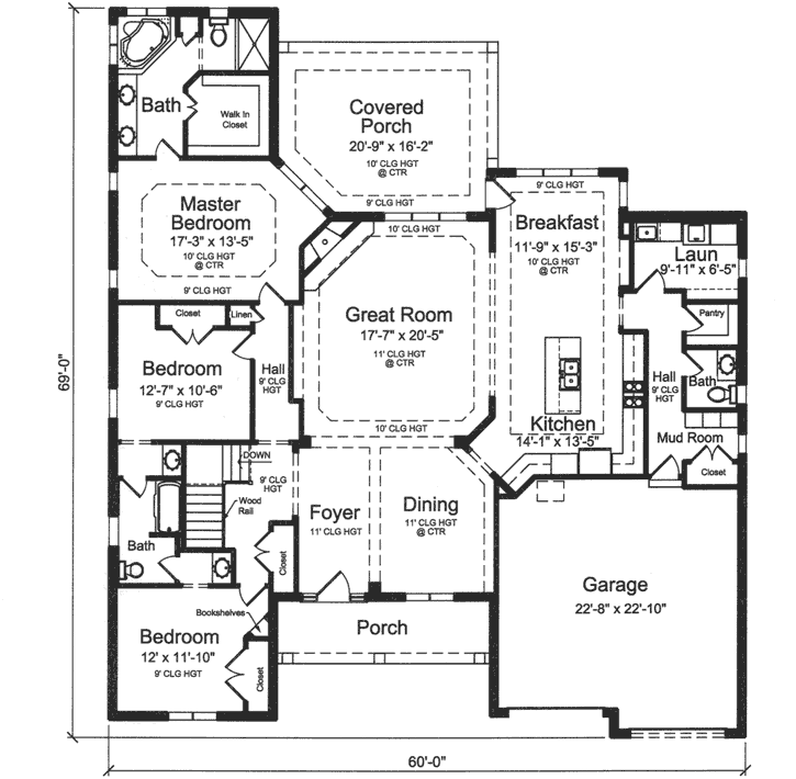 Main Floor Plan: 23-493