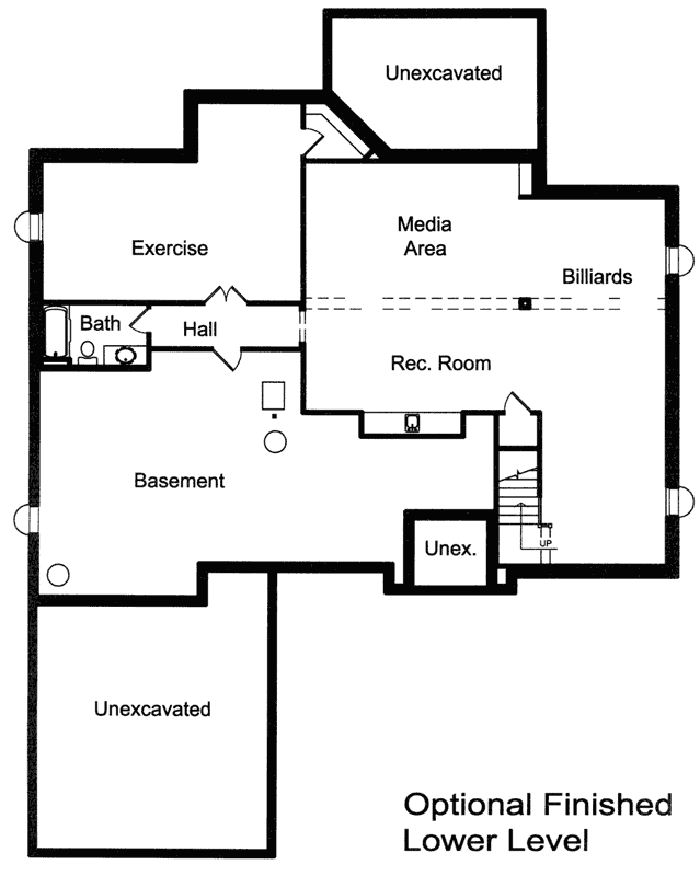 Lower Floor Plan: 23-497