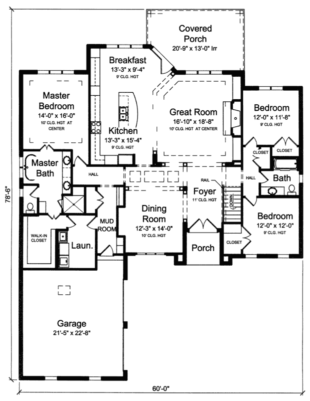 Main Floor Plan: 23-497