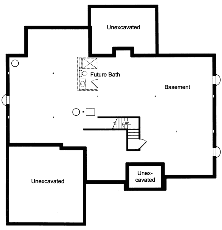 Lower Floor Plan: 23-500