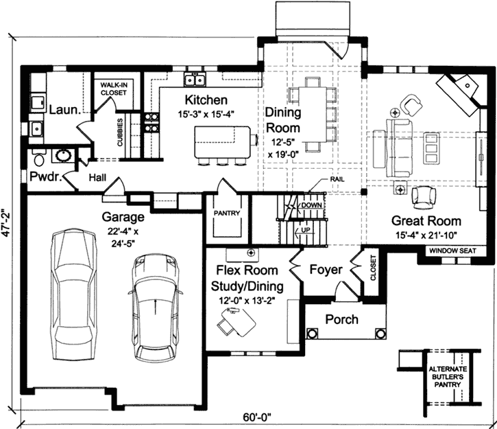 Main Floor Plan: 23-501