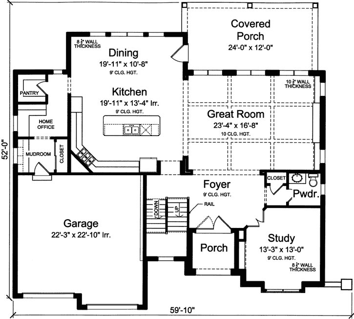 Main Floor Plan: 23-502