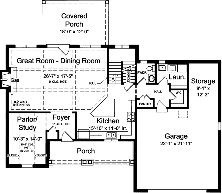 Main Floor Plan: 23-504